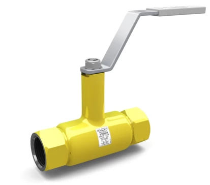 Кран шаровый резьбовой LD КШЦМ Gas 065.025.Н/П.02. стальной ст 20 Ду65 Ру25 МПа в Астрахани