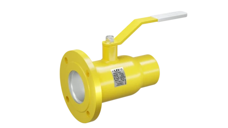 Кран шаровый LD КШЦК Gas 100.016.П/П.02. (фланец/приварка) стальной ст.20 Ду100 Ру16 МПа в Астрахани